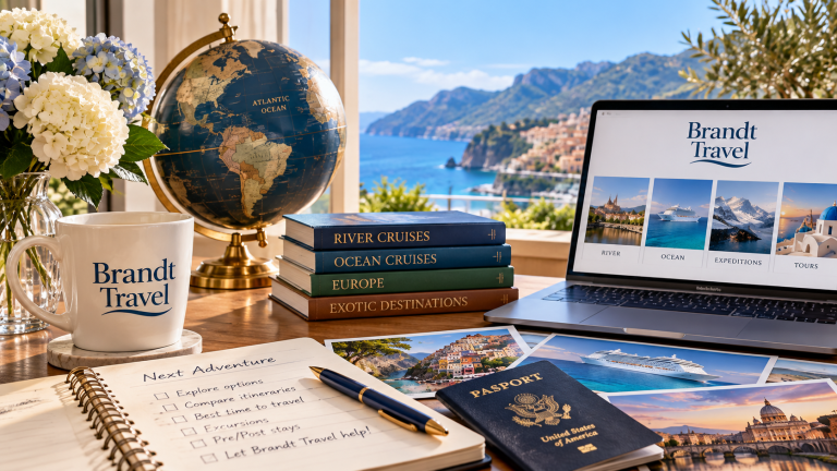 Brandt Travel vacation planning resources for cruises, tours and worldwide travel